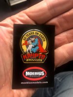 SDCC 2018 Exclusive Moebius Models 60 Years on Earth Krypto the Superdog Enamel Pin