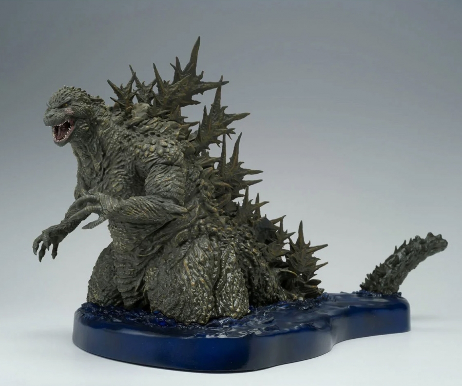 Godzilla Minus One Godzilla Offshore Image Art Vignette Statue by Banpresto - Click Image to Close