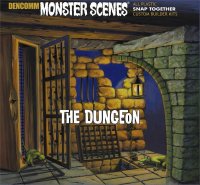 Monster Scenes The Dungeon Plastic Model Kit Aurora Reissue