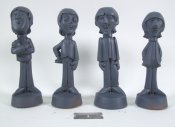 Beatles Fab Four Cartoon Characters 6" Tall Model Kit