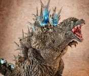 Godzilla Minus One 2023 Ultimate Article Monsters Godzilla Statue (Attacking Ginza Ver.) with LED Lights