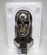 Terminator 2 Judgement Day Endoskeleton Endoskull Head T-800 Prop Replica by Hollywood Collector's Gallery
