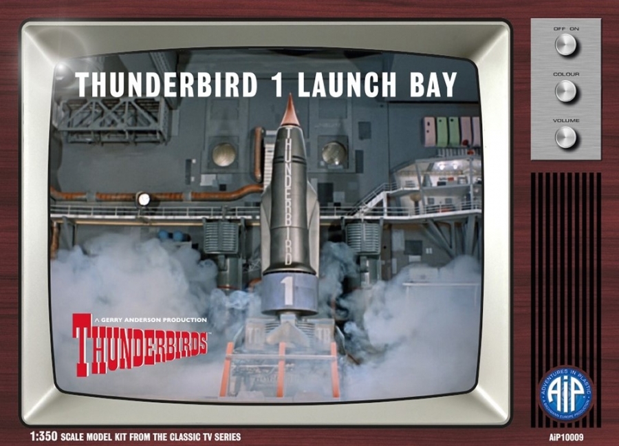 Thunderbirds Thunderbird 1 Launch Bay Diorama Model Kit - Click Image to Close