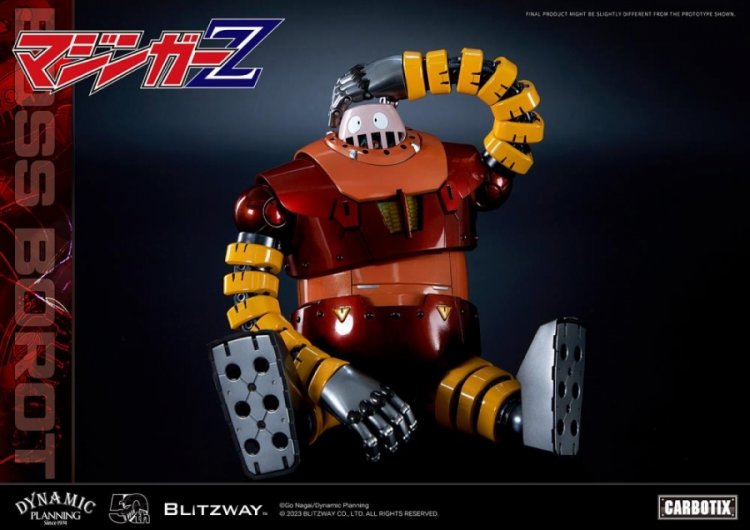 Mazinger Z Carbotix Boss Borot 8 inch Figure By Blitzway Mazinger 