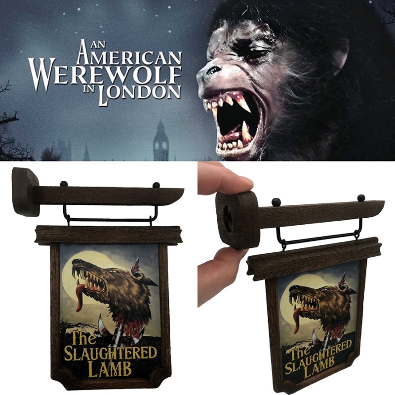 American Werewolf In London - Pub Sign Scaled Prop Replica - Click Image to Close