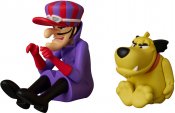 Wacky Races Mean Machine MAFEX Vehicle Replica with Dick Dastardly and Muttley