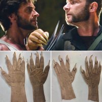 X-Men Origins: Wolverine Screen Used Sabretooth Claw Gloves Prop Wardrobe
