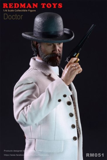 Django Doc Dr. King Schultz 1/6 Scale Figure by Redman Django Doc