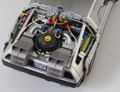 Back To The Future Part I DeLorean Time Machine 1/24 Scale Model Kit Aoshima