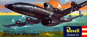 Lockheed WV-2 Early Warning Star 1/128 Scale Revell Re-Issue Model Kit by Atlantis
