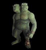 Two Headed Troll JUMBO Model Kit