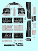Star Wars Millennium Falcon 1/72 Scale Photoetch, Parts and Decals Upgrade Set MPC