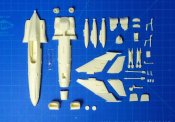 Battlestar Galactica 2003 Caprica Air Force Colonial Jet Viper Resin Model Kit