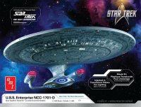 Star Trek TNG Enterprise 1701-D 1/1400 Scale Model Kit AMT 2024 Re-Issue