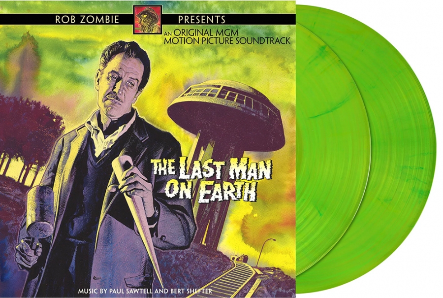 Last Man On Earth 1964 Soundtrack LP Paul Sawtell & Bert Shefter - Click Image to Close