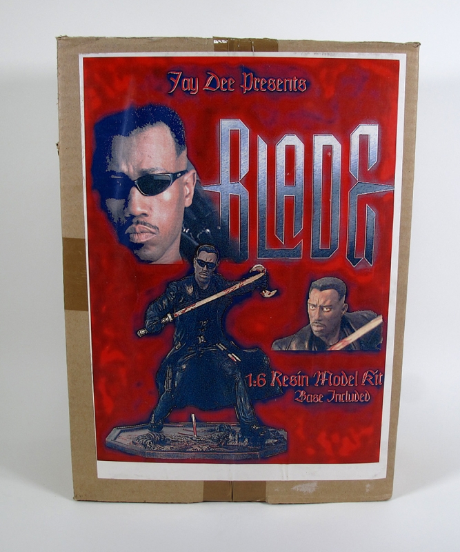 Blade 1/6 Scale Resin Model Kit by Jay Dee Models Westley Snipes - Click Image to Close