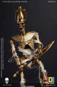 Egyptian Mummy Skeleton with Sarcophagus 1/12 Scale Figure