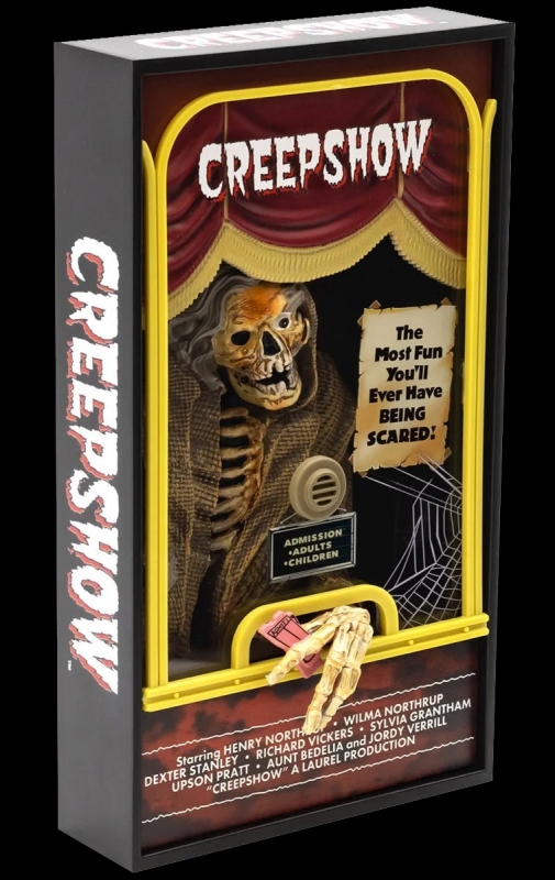 Creepshow 3-Deep Retro VHS Cover Movie Poster Statue - Click Image to Close