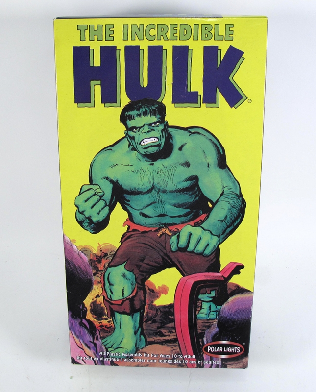 Incredible Hulk Model Kit by Polar Lights - Click Image to Close