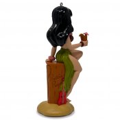 Bettie Page Tiki Time Bettie Masterpiece Ornament