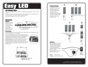 Easy LED HD Lights 24 Inches (60cm) 72 Lights in COOL WHITE