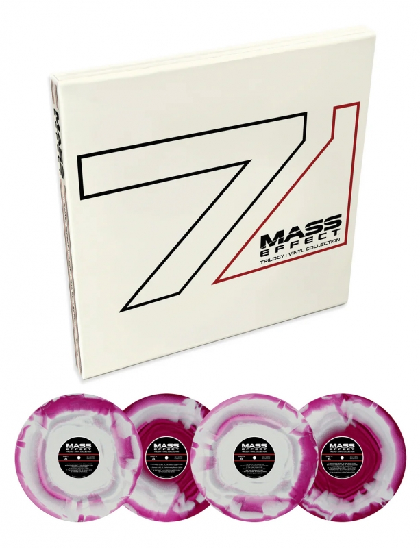 Mass Effect Trilogy: Soundtrack LP Vinyl Collection 4 Disc Set (LIMITED EDITION) - Click Image to Close