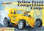 Keeler's Kustoms Yellow Fever Dragster 1/25 Scale Model Kit by Atlantis