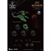 Nightmare Before Christmas Jack Skellington & Zero Dynamic 8ction Heroes DAH-019 GLOW Figures