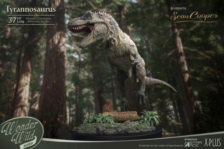 Wonders of the Wild Tyrannosaurus Rex (Normal Ver.) Statue by X 