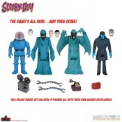Scooby-Doo Friends and Foes Deluxe 5 Points Boxed Set from Mezco