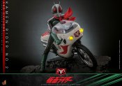 Kamen Rider No. 2 with Cyclone Motorcycle 1/6 Scale Figure Set by Hot Toys