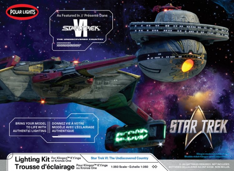 Star Trek VI Klingon Kronos One K't'inga Class Battle Cruiser 1