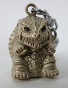 Gamera Solid Metal Keychain