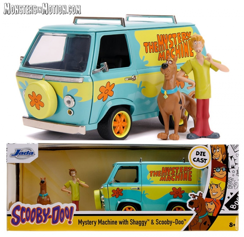 Scooby-Doo Mystery Machine 1/24 Scale Diecast Replica with Figures  Scooby-Doo Mystery Machine 1/24 Scale Diecast Replica with Figures  [181JA09] - $29.99 : Monsters in Motion, Movie, TV Collectibles, Model  Hobby Kits, Action