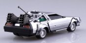 Back to the Future Part I 1/43 Scale Pull-Back DeLorean Time Machine Model Kit by Aoshima