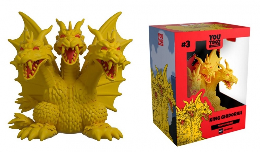 Godzilla Collection King Ghidorah Vinyl Figure by YouTooz - Click Image to Close