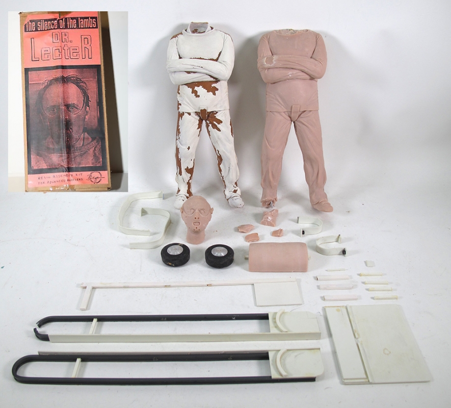 Dr. Hannibal Lechter 1/6 Scale Master Sculpt with Dolly - Click Image to Close