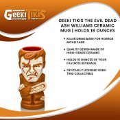 Evil Dead Ash Williams 18-Ounce Geeki Tiki Mug Bruce Campbell