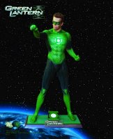 Green lantern LIFE-Size Statue Movie Version
