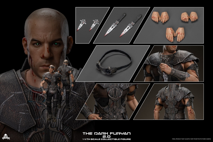 Dark, The Furyan 13" Action Figure Art Figures - Click Image to Close