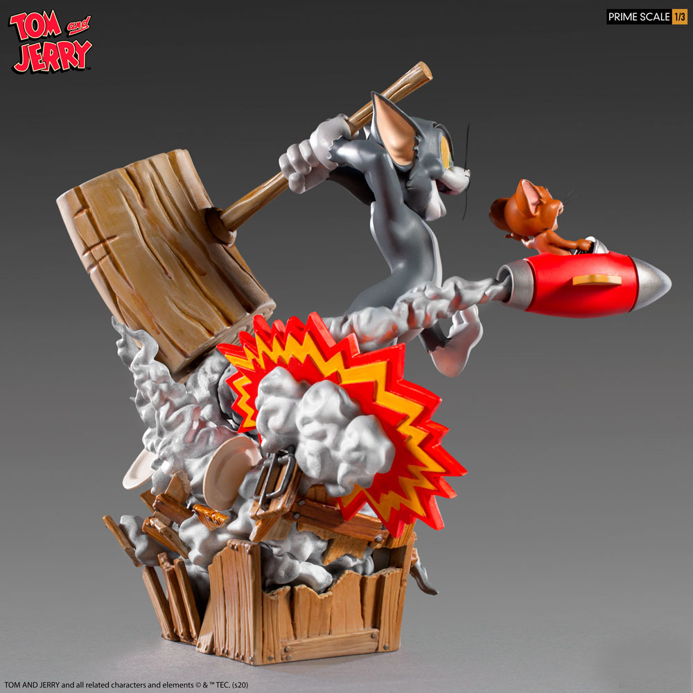 Tom & Jerry Boom Statue by Iron Studios Tom & Jerry Boom Statue by Iron ...