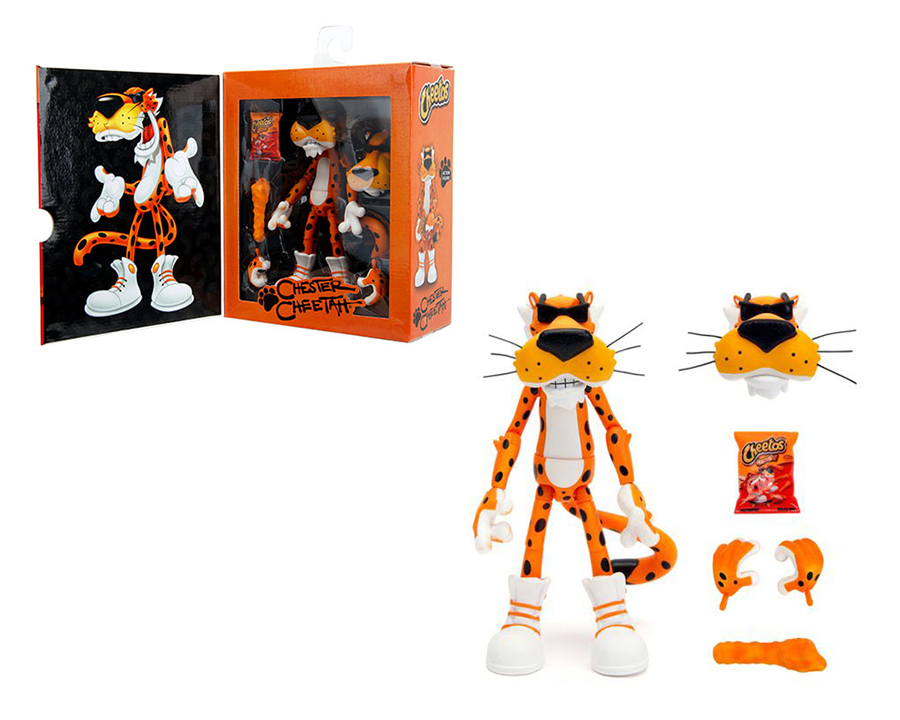 Cheetos Chester Cheetah 6-Inch Action Figure - Click Image to Close