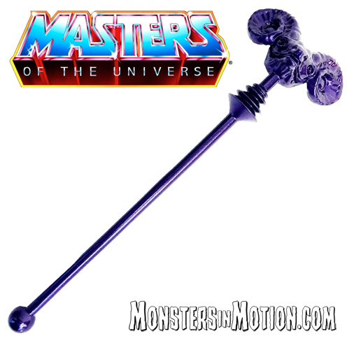 mega construx pro builders masters of the universe skeletor's havoc staff