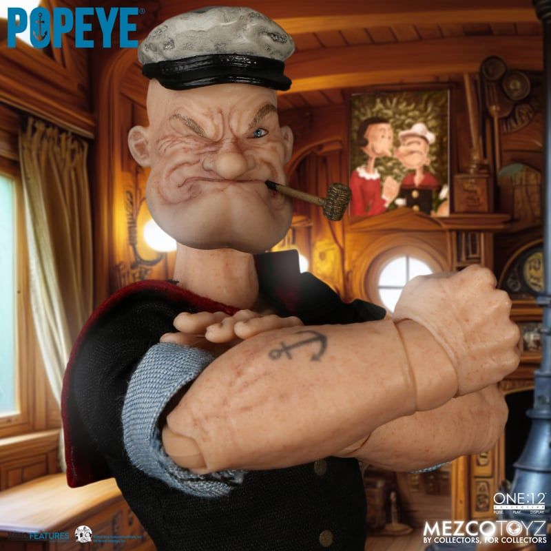 Popeye The Sailor One:12 Collective Figure - Click Image to Close