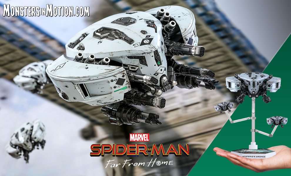 Marvel: Spider-Man Far From Home Mysterio's Drones Accessories Set Hot ...