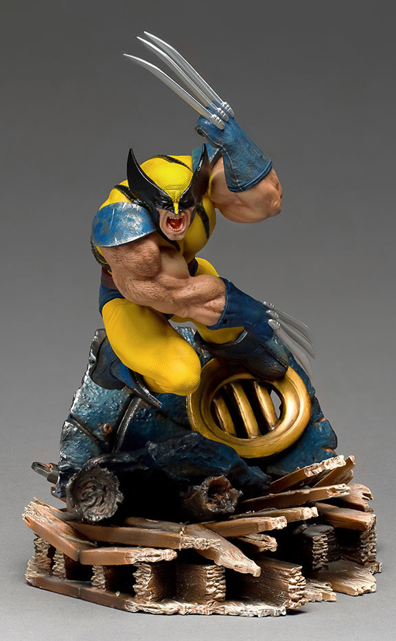 x men wolverine statue