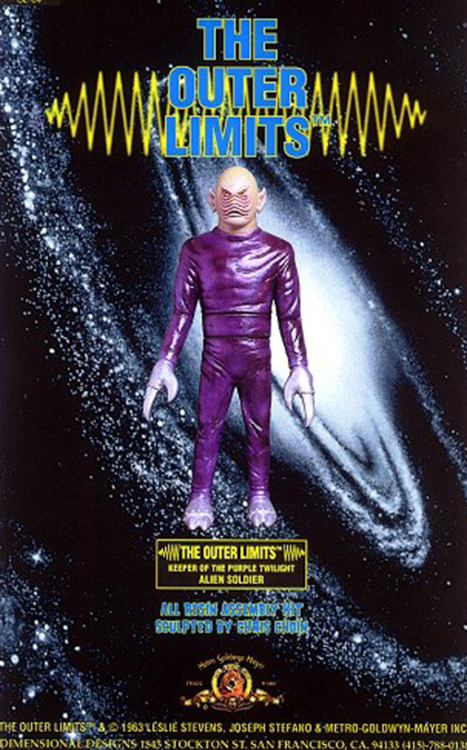 Outer Limits Alien Soldier Model Kit "Keeper of the Purple Twilight" - Click Image to Close