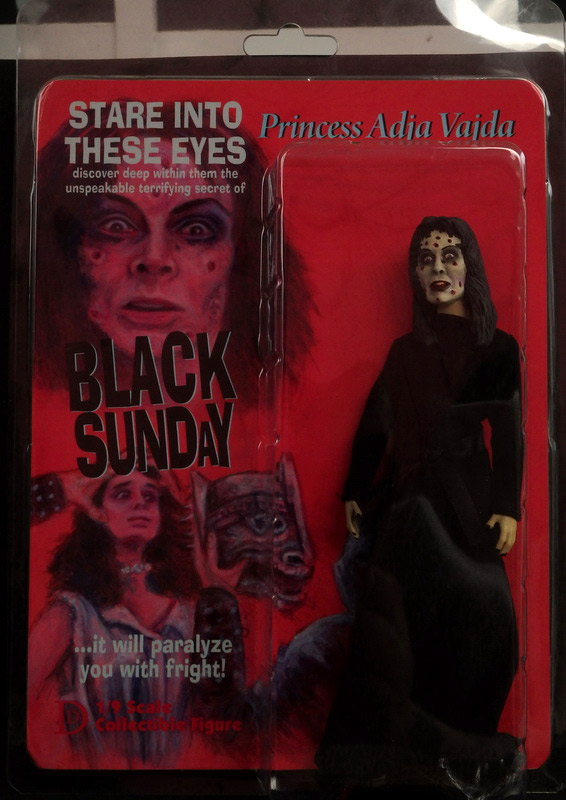 Black Sunday Barbara Steel 8" Retro Style Figure - Click Image to Close