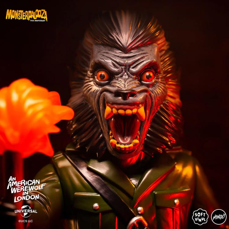 An American Werewolf in London Demon Werewolf Soft Vinyl Figure Monsterpalooza - Click Image to Close