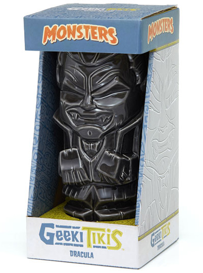 Dracula 17 oz. Universal Monsters Geeki Tiki Mug - Click Image to Close